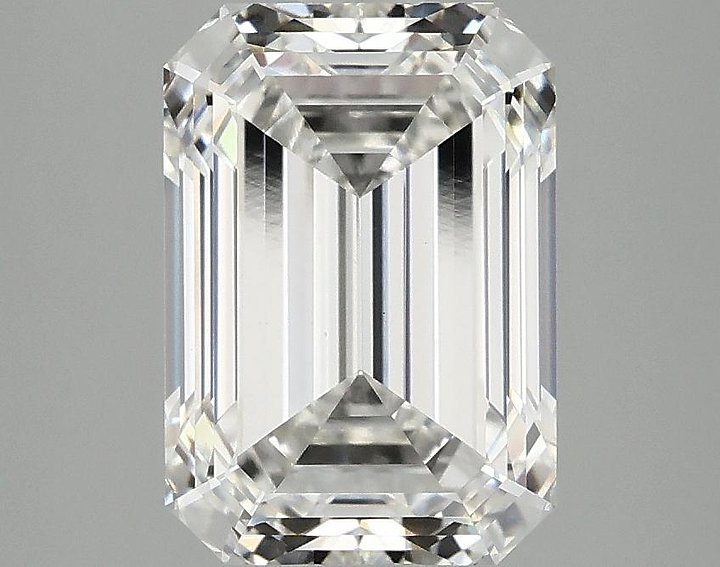3.1 Carat Emerald Shaped Ideal Cut VS1 IGI Certified Lab Grown Diamond