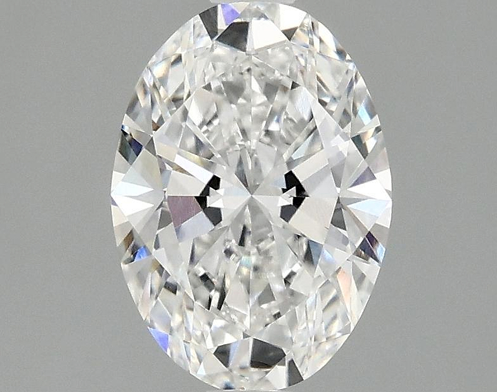 1.53 Carat Oval Shaped Ideal Cut VVS2 IGI Certified Lab Grown Diamond