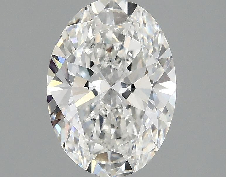 1.5 Carat Oval Shaped Ideal Cut VVS2 IGI Certified Lab Grown Diamond
