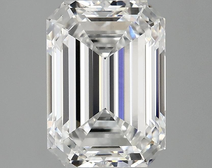 3.09 Carat Emerald Shaped Ideal Cut VS1 IGI Certified Lab Grown Diamond