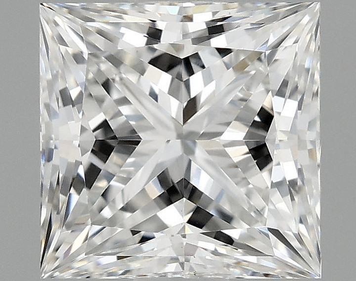 1.55 Carat Princess Shaped Ideal Cut VS1 IGI Certified Lab Grown Diamond