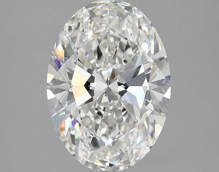 2.05 Carat Oval Shaped Ideal Cut VVS2 IGI Certified Lab Grown Diamond