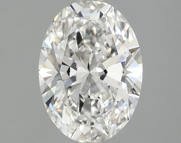 1.5 Carat Oval Shaped Ideal Cut VVS2 IGI Certified Lab Grown Diamond