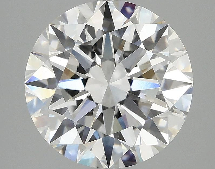 3.09 Carat Round Shaped Ideal Cut VS1 IGI Certified Lab Grown Diamond
