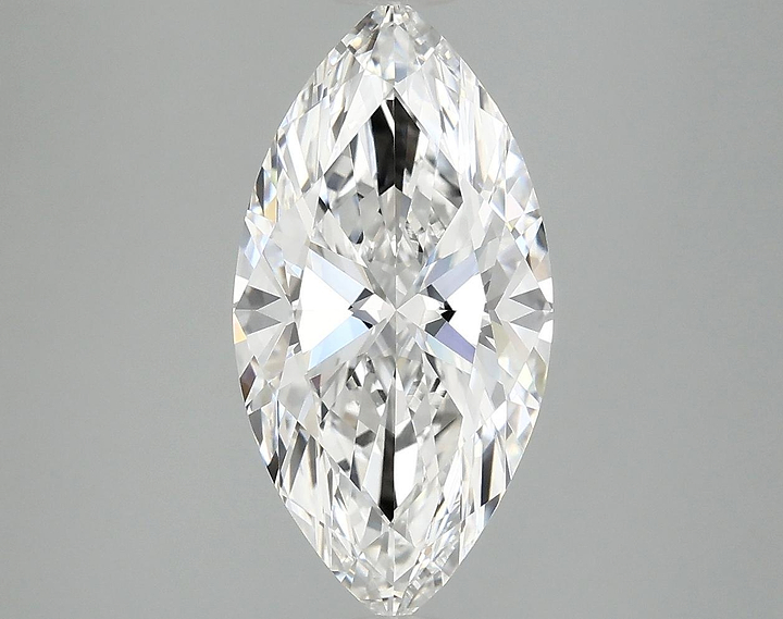 2.99 Carat Marquise Shaped Ideal Cut VVS2 IGI Certified Lab Grown Diamond