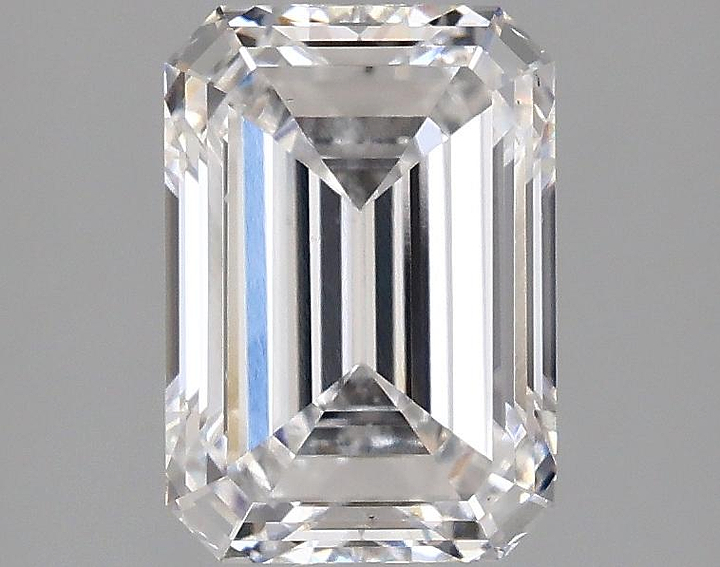 1.97 Carat Emerald Shaped Ideal Cut VS1 IGI Certified Lab Grown Diamond