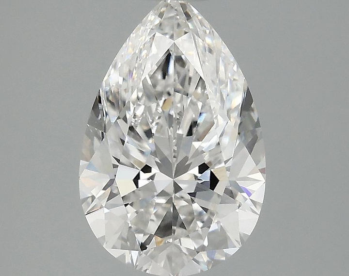 2.03 Carat Pear Shaped Excellent Cut VVS2 IGI Certified Lab Grown Diamond