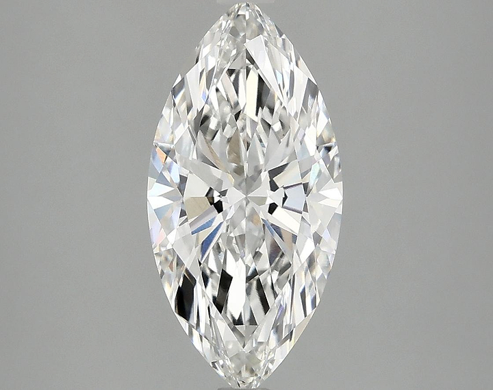 2.04 Carat Marquise Shaped Ideal Cut VVS1 IGI Certified Lab Grown Diamond