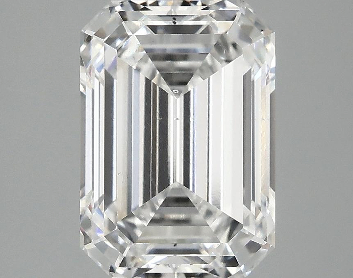 3.2 Carat Emerald Shaped Ideal Cut SI1 IGI Certified Lab Grown Diamond