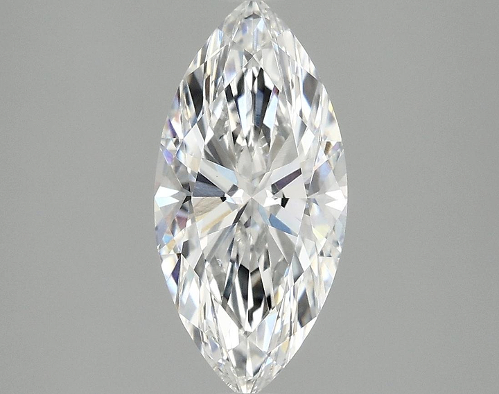 1.54 Carat Marquise Shaped Excellent Cut VVS2 IGI Certified Lab Grown Diamond