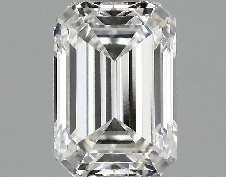 0.97 Carat Emerald Shaped Ideal Cut VS1 IGI Certified Lab Grown Diamond