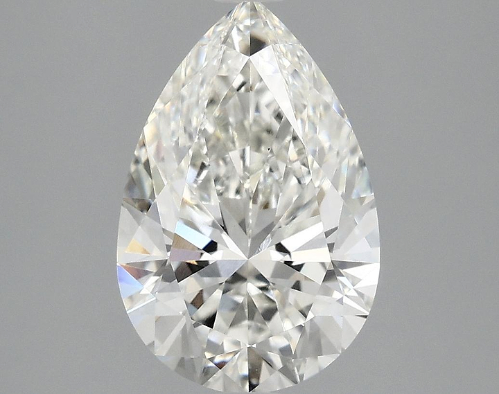 2.46 Carat Pear Shaped Excellent Cut VS1 IGI Certified Lab Grown Diamond