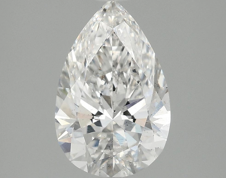 1.92 Carat Pear Shaped Ideal Cut SI1 IGI Certified Lab Grown Diamond