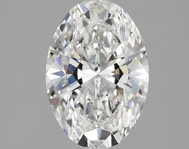 1.58 Carat Oval Shaped Ideal Cut VVS2 IGI Certified Lab Grown Diamond
