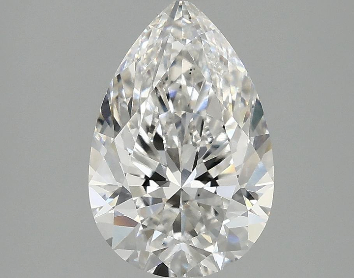 2.06 Carat Pear Shaped Excellent Cut VS2 IGI Certified Lab Grown Diamond