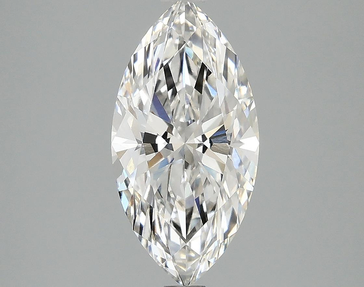 2.1 Carat Marquise Shaped Ideal Cut VVS1 IGI Certified Lab Grown Diamond