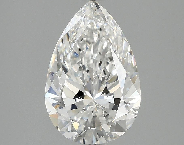 2.02 Carat Pear Shaped Excellent Cut VVS2 IGI Certified Lab Grown Diamond