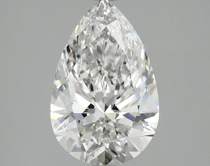 1.97 Carat Pear Shaped Ideal Cut VS1 IGI Certified Lab Grown Diamond