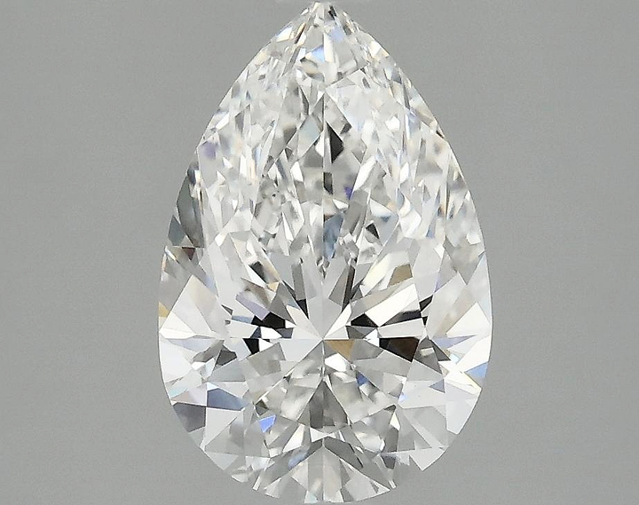 2.09 Carat Pear Shaped Excellent Cut VVS2 IGI Certified Lab Grown Diamond