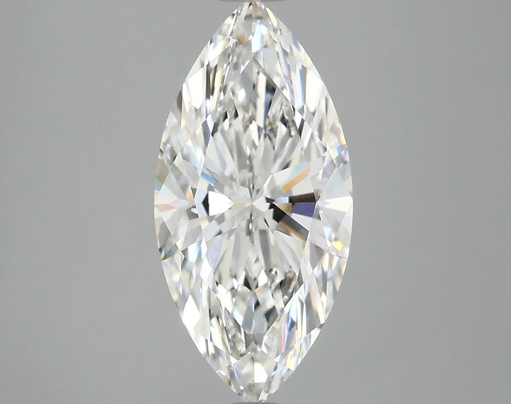 2.9 Carat Marquise Shaped Excellent Cut VVS2 IGI Certified Lab Grown Diamond