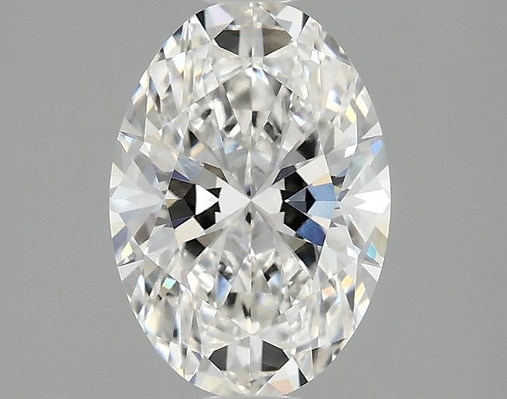 1.58 Carat Oval Shaped Ideal Cut VVS2 IGI Certified Lab Grown Diamond