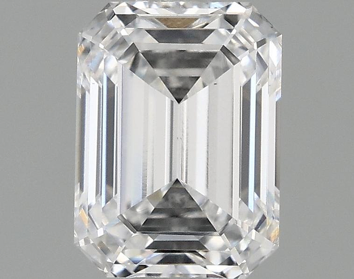 0.98 Carat Emerald Shaped Excellent Cut VS1 IGI Certified Lab Grown Diamond