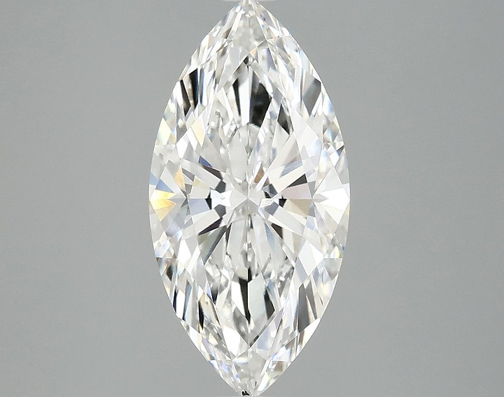 2.5 Carat Marquise Shaped Ideal Cut SI1 IGI Certified Lab Grown Diamond