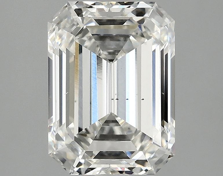2.51 Carat Emerald Shaped Excellent Cut VS2 IGI Certified Lab Grown Diamond