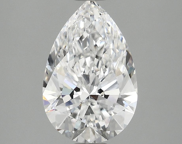 2.08 Carat Pear Shaped Excellent Cut VS1 IGI Certified Lab Grown Diamond