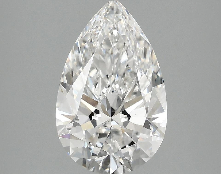 2.1 Carat Pear Shaped Ideal Cut VS1 IGI Certified Lab Grown Diamond
