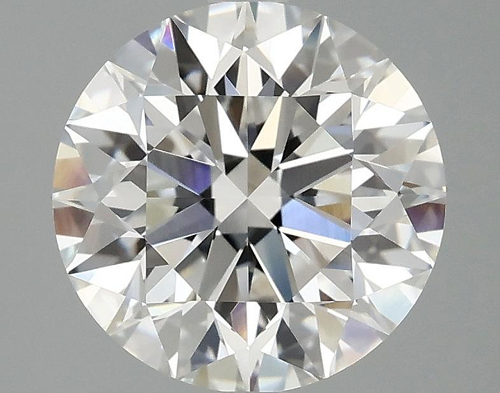 3.01 Carat Round Shaped Excellent Cut VVS2 IGI Certified Lab Grown Diamond