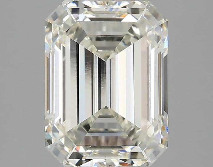 3.04 Carat Emerald Shaped Excellent Cut VS1 IGI Certified Lab Grown Diamond