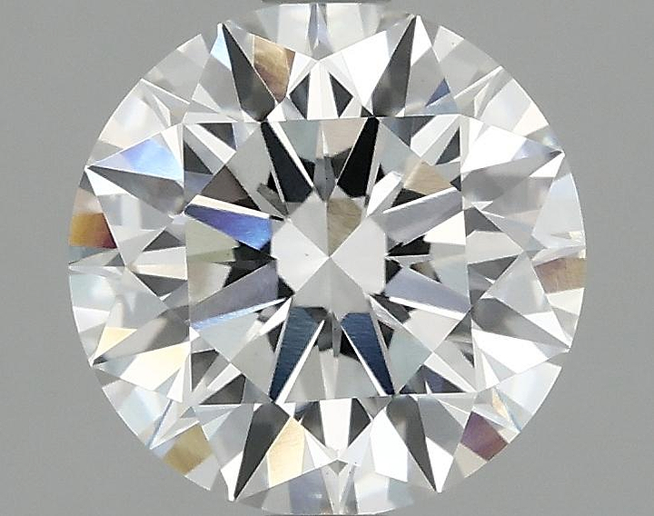 2.07 Carat Round Shaped Ideal Cut VVS2 IGI Certified Lab Grown Diamond