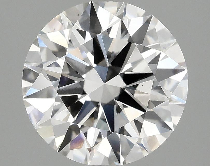 2.05 Carat Round Shaped Ideal Cut VS1 IGI Certified Lab Grown Diamond