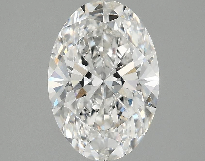 1.89 Carat Oval Shaped Ideal Cut VVS2 IGI Certified Lab Grown Diamond