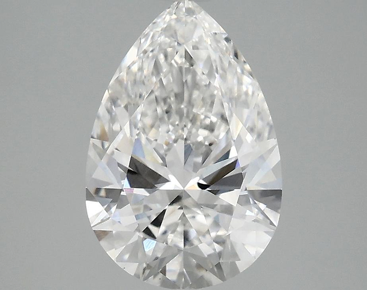 2.08 Carat Pear Shaped Excellent Cut VS1 IGI Certified Lab Grown Diamond