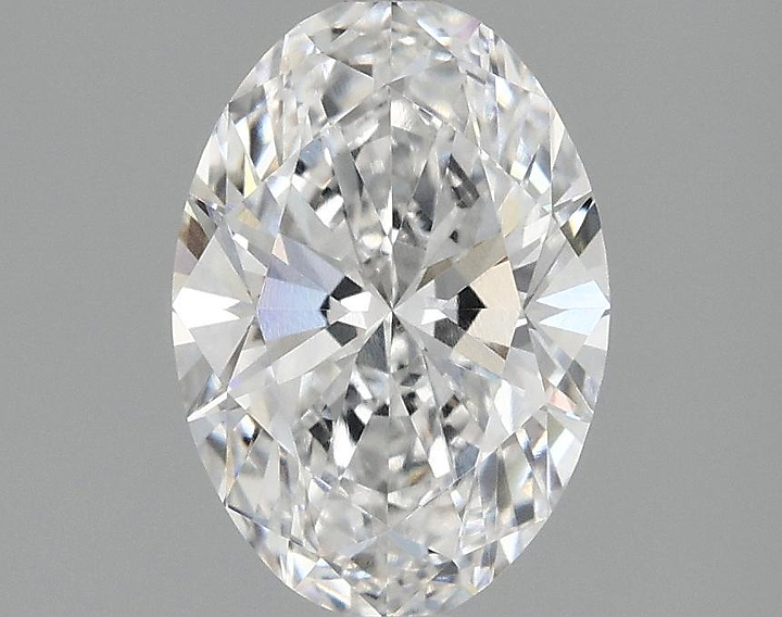 1.48 Carat Oval Shaped Ideal Cut VVS2 IGI Certified Lab Grown Diamond