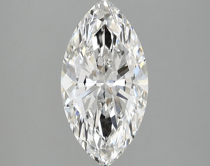 2.09 Carat Marquise Shaped Ideal Cut VVS2 IGI Certified Lab Grown Diamond