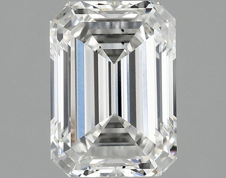 1.99 Carat Emerald Shaped Ideal Cut VS2 IGI Certified Lab Grown Diamond