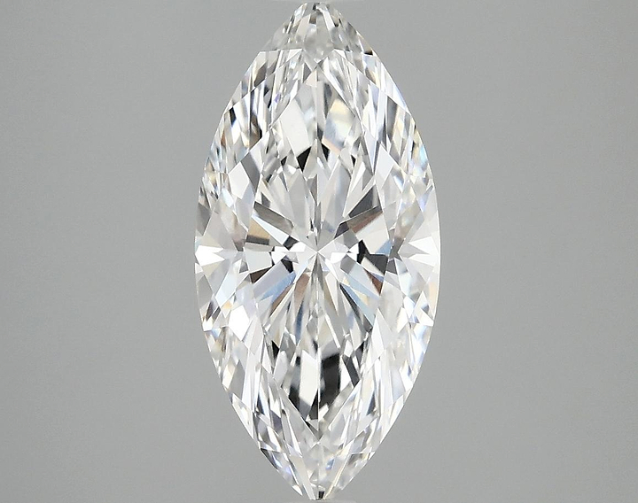 2.08 Carat Marquise Shaped Excellent Cut VVS2 IGI Certified Lab Grown Diamond