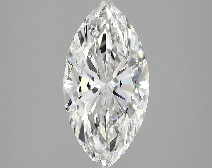 2.01 Carat Marquise Shaped Ideal Cut VVS2 IGI Certified Lab Grown Diamond