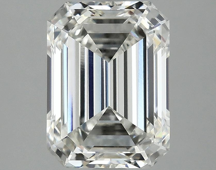 3.08 Carat Emerald Shaped Excellent Cut VS1 IGI Certified Lab Grown Diamond