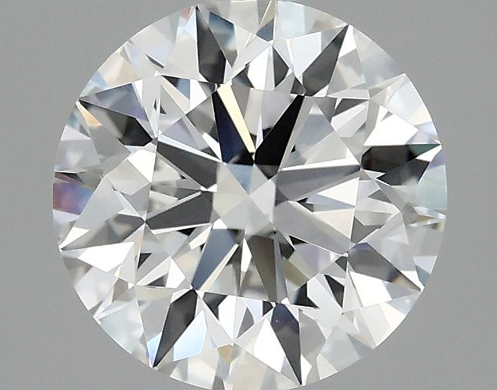 2.58 Carat Round Shaped Excellent Cut VVS2 IGI Certified Lab Grown Diamond