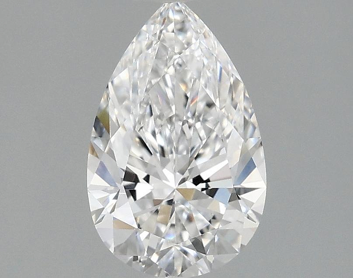 1.06 Carat Pear Shaped Ideal Cut VVS2 IGI Certified Lab Grown Diamond