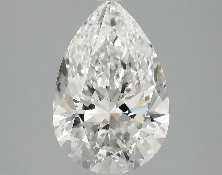 2.06 Carat Pear Shaped Excellent Cut VS2 IGI Certified Lab Grown Diamond