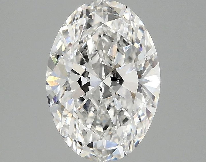 1.58 Carat Oval Shaped Ideal Cut VVS2 IGI Certified Lab Grown Diamond