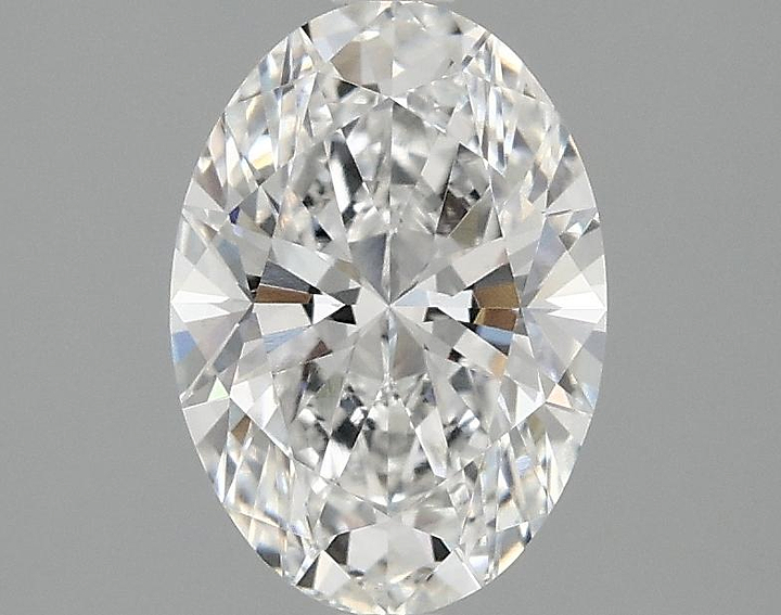 1.54 Carat Oval Shaped Ideal Cut VVS2 IGI Certified Lab Grown Diamond