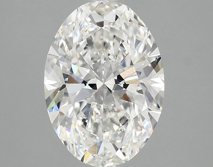 2.55 Carat Oval Shaped Ideal Cut VVS2 IGI Certified Lab Grown Diamond