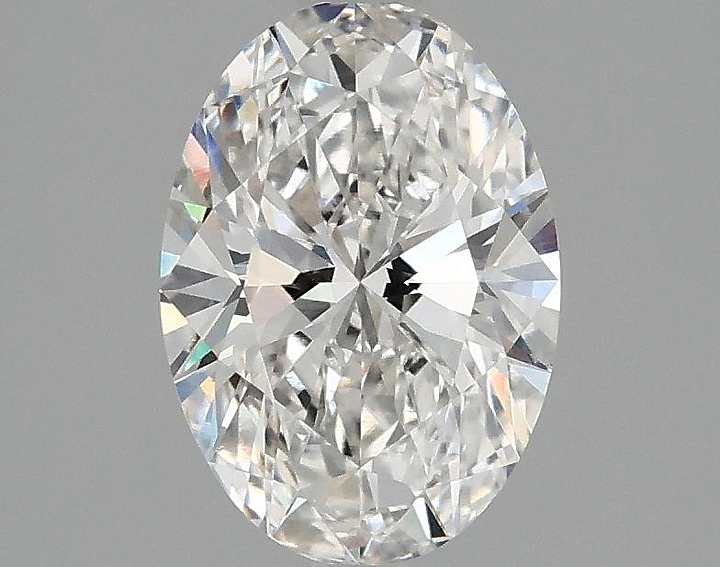 1.55 Carat Oval Shaped Ideal Cut VVS2 IGI Certified Lab Grown Diamond