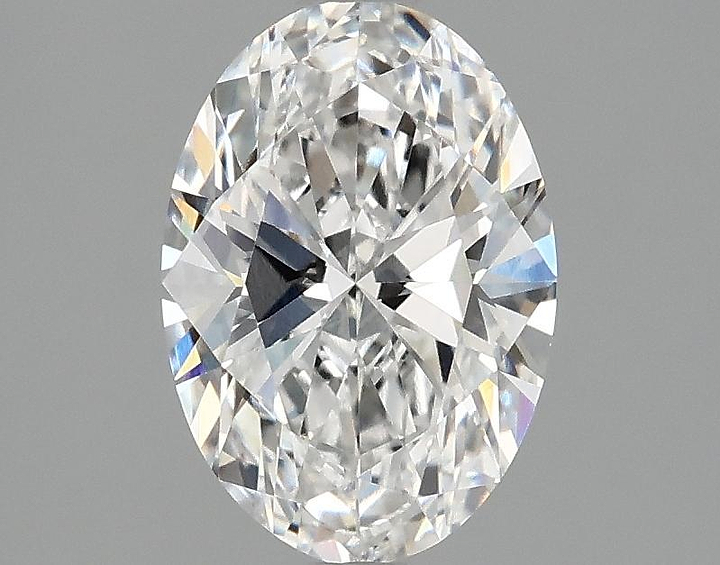 1.55 Carat Oval Shaped Ideal Cut VVS2 IGI Certified Lab Grown Diamond